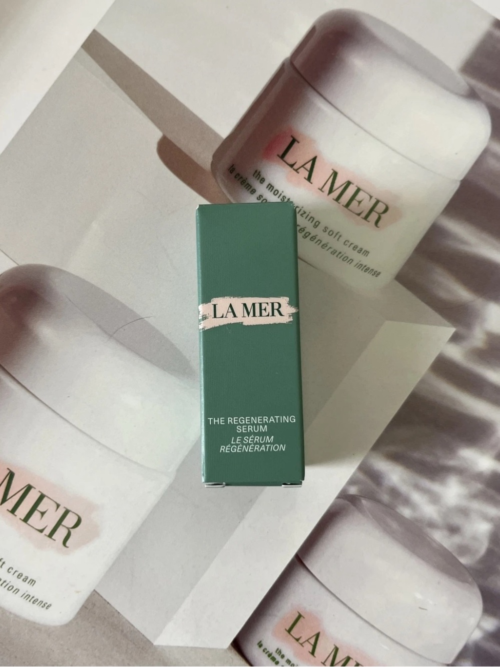 La Mer The Regenerating Serum for Pore Minimizing 0.1 oz 3 ml New